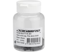 Jagwire Tappo Finale In Ottone Aperto Da 4Mm Bottiglia Di 50 Nero