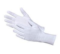 Jah 3101 cotone guanto, Ökotex, Mitt elschwer, Bianco, Misura 6, 24 pezzi