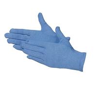 Jah 3101 - Guanti in cotone, 12 paia, misura 10, colore: Blu