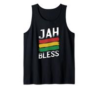 Jah Bless Reggae Rastafari Rasta Jamaica Ethiopian Festival Canotta