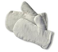 JAH Guanti in cotone a doppio strato - protezione extra & comfort per persone allergiche, imballaggio & movimentazione