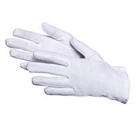 JAH Guanto pesante in jersey di cotone bianco | Öko Tex lavabile e idoneo agli alimenti per handling controllo qualità e imballaggio