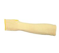 Jah KA 01 Arm schoner, foro per il pollice, giallo, 40 cm, 20 pezzi