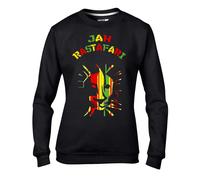 Jah Rastafari Reggae Donna Felpa Maglione - Rasta Bob Marley
