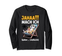 Jahaa Faccio Più tardi Forse Sarcasmo Suricati Maglia a Manica