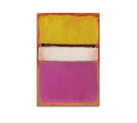 JAHER Mark Rothko Paintings Artworks - Stampa artistica da parete a scorrimento (senza titolo - 80) Poster su tela Stampa artistica da parete Soggiorno Pareti Decor Case 60 x 90 cm)