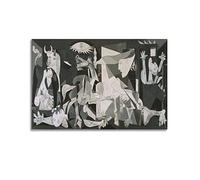 JAHER Pablo Picasso Dipinti - (Guernica, 1937) Poster Opere d'arte su tela Sala Estetica Stampe artistiche da parete per la casa Moderna Decor Regali 20 x 30 cm