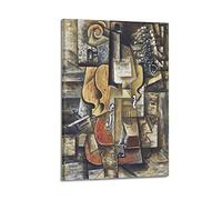 JAHER Pablo Picasso Paintings - Stampa artistica da parete su tela, decorazione per case, 30 x 45 cm