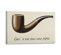 JAHER Rene Magritte - Poster artistico da parete, decorazione da parete, decorazione moderna, 20 x 30 cm