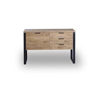 Jahnke Credenza, legno ingegnerizzato, nocciola, taglia unica