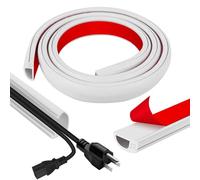 JAHOMFAI Canalina flessibile autoadesiva, 1 m, per pavimento per pavimenti, soffitti, pareti, piastrelle