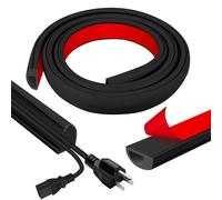 JAHOMFAI Canalina flessibile autoadesiva, 1 m, per pavimento per pavimenti, soffitti, pareti, piastrelle