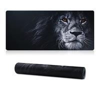 Jahosin Tappetino per mouse da gioco bordi cuciti,[70x30 cm] Tappetino per mouse esteso con base in gomma naturale antiscivolo per giocatore/desktop/ufficio/casa 70x30 Blion02