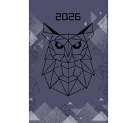Jahreskalender mit geometrischen Motiven: Kalender im Bullet Journal Stil A5 mit Kalenderwochen, Jahrestracker, Arbeitsplan, Budgetplaner und vieles mehr