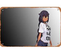 Jahy, The Great Jahy Will Not Be Defeated!, poster a tema anime, decorazione artistica da parete in metallo, stile retrò, 20,3 x 30,5 cm