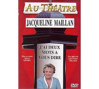 J'ai deux mots a vous dire