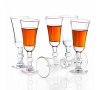 JAIEF Bicchieri Sherry, 3cl di vetro senza piombo, bicchieri trasparenti,Bicchieri Amaro | Bicchierini Liquore