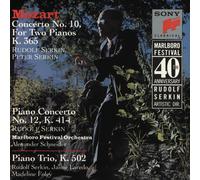 Jaime Laredo Mozart: Piano Concerto No. 10 for Two Pianos / Piano Concerto (CD)