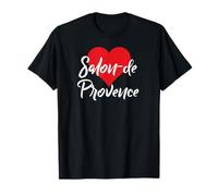 J'aime Salon-de-Provence Francia Donne Coeur Maglietta