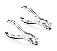 Jaimela Creative Perforatrice Cerchio [3 mm + 6 mm], Fustellatrice Per Carta Per Lavori Fai Da Te E Biglietti, Per Album Di Ritagli [2 Pezzi]