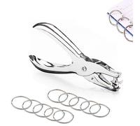 Jaimela Creative Perforatrice Cerchio [6 mm], Fustellatrice Per Carta Per Lavori Fai Da Te E Biglietti, Per Album Di Ritagli