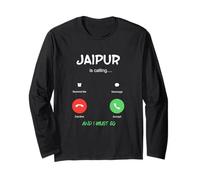 Jaipur Sta chiamando e Devo Andare in India in Viaggio Maglia a Manica