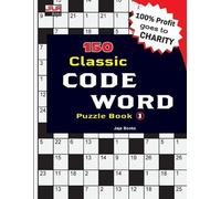 Jaja Books 150 Classic Code Word Puzzle Book (Tascabile)