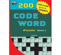 Jaja Books 200 CODE WORD Puzzle Book 1 (Tascabile)