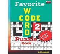 Jaja Books J S Lubandi Favorite CODEWORD Puzzle Book 2 (Tascabile)