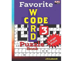 Jaja Books J S Lubandi Favorite CODEWORD Puzzle Book 3 (Tascabile)