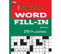 Jaja Books Jaja Media The SUPREME WORD FILL-IN Book (Tascabile)