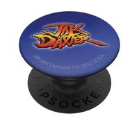 Jak and Daxter Glow Logo Retro Video Game PopSockets PopGrip Adesivo