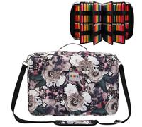 JAKAGO Astuccio di grande capacità per 480 matite colorate, impermeabile, per cancelleria, per pittura, artisti, pennelli, fineliner, evidenziatore, regalo, Hmg, Astuccio