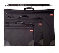 Jakar Arte Mascherina Custodia Nero Portfolio Acqua Resistente Doppio Zip Borsa