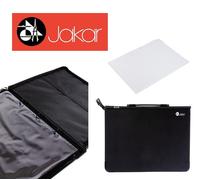 Jakar Nero Portfolio Rigido Valigetta Anello Binder Progetto Arte Lavoro Piani