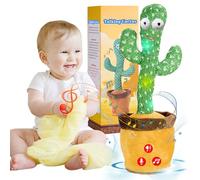 JAKCJFII - Giocattoli per bambini a forma di cactus parlanti, regali per bambini, ragazze, giocattoli per cantare imitando la registrazione, ripete quello che dici, viene fornito con 120 canzoni