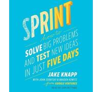 Jake Knapp John Zeratsky Braden Kowitz Sprint (CD)
