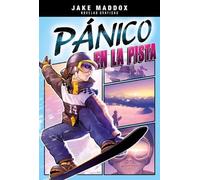 Jake Maddox Pánico en la Pista (Copertina rigida) Jake Maddox Novelas Gráficas