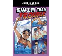 Jake Maddox Swim Team Trouble (Copertina rigida) Jake Maddox Graphic Novels