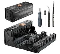 JAKEMY Set di cacciaviti a cricchetto 180 in 1 con cacciavite di precisione, kit di riparazione elettronica professionale per fai da te, PC, telefono, laptop, computer, campanello, orologio