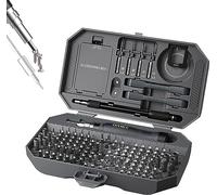 JAKEMY - Set di cacciaviti di precisione regolabile, kit di cacciaviti professionali per computer portatili 164 in 1, con cacciavite Torx T5 T6 per telefono/occhiale/orologio, RC auto/console