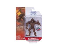Jakks Pacific Alted Beast Werewolf 4,5 """" ""Action figura da gioco include Spirit Ball Brown