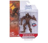 JAKKS Pacific Altered Beast Werewolf - Action figure da gioco da 11,4 cm, con sfera spirituale