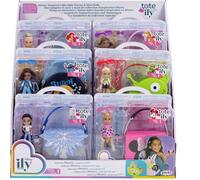 Jakks Pacific Disney Ily Teenies Bambola con Borsetta Personaggi Assortiti