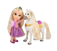 Rapunzel Disney Princesse Playset Bambole Rapunzel & Maximus 15 cm