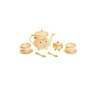 Jakks Pacific- Disney Principesse Servizio da tè Incantato la Bella e la Bestia per Bambini, Natürlich, Taglia Unica, 32724