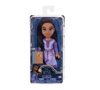 Disney wish - bambola di asha da 15cm articolata ed estremamente dettagliata