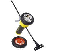 Jakks Pacific Fly Wheels 1 pneumatico espulsore Street Shadow Giallo - Accessorio gioco bambini