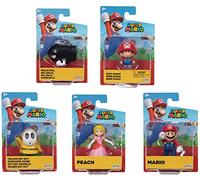 JAKKS PACIFIC Pack 8 figuras Super Mario Wave 38 Super Mario Bros 6,5cm surtido