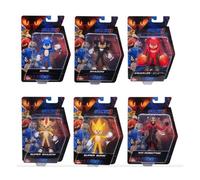 JAKKS PACIFIC Sonic 3 Movie personaggi articolati 13 cm w3 6 pz Action Figures